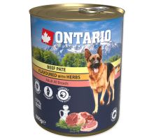 ONTARIO Dog Beef Pate Flavoured with Herbs