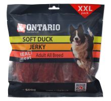 ONTARIO Snack Dog Soft Duck Jerky 500g