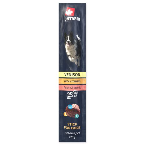 ONTARIO Stick for dogs Venison 15g