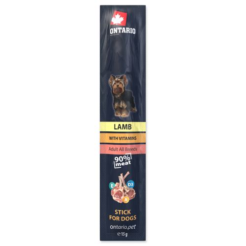 ONTARIO Stick for dogs Lamb 15g