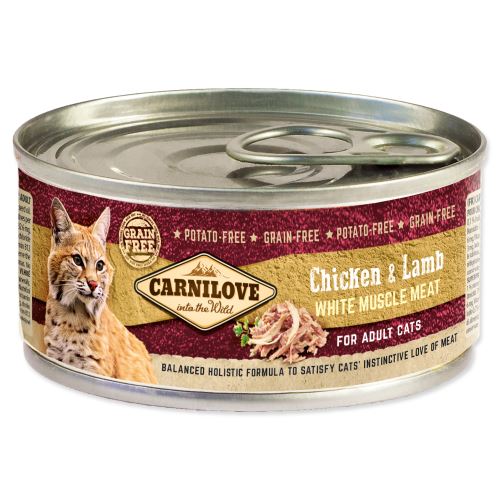 CARNILOVE Chicken & Lamb for Adult Cats 100 g
