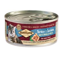 CARNILOVE WMM Turkey &amp; Salmon for Adult Cats 100 g