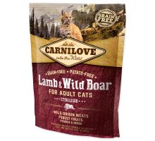 CARNILOVE Lamb and Wild Boar adult cats Sterilised 400g