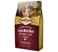 CARNILOVE Lamb and Wild Boar adult cats Sterilised 2kg