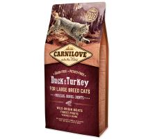 CARNILOVE Duck and Turkey Large Breed cats Muscles,  Bones,  Joints 6kg