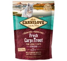 CARNILOVE Fresh Carp &amp; Trout Sterilised for Adult cats 400g