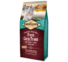 CARNILOVE Fresh Carp &amp; Trout Sterilised for Adult cats 6kg