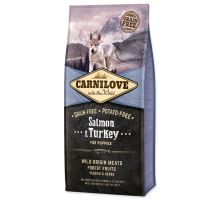 CARNILOVE Salmon &amp; Turkey for Puppies 12kg