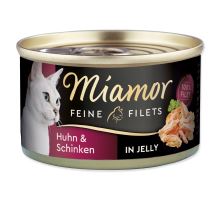 MIAMOR Feine Filets kuře + šunka v želé 100g