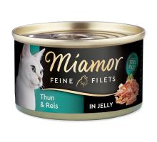 MIAMOR Feine Filets tuňák + rýže v želé 100g