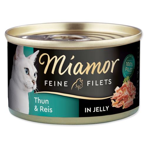 MIAMOR Feine Filets tuňák + rýže v želé 100g