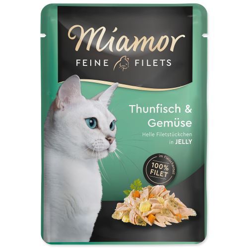 MIAMOR Feine Filets tuňák + zelenina v želé 100g