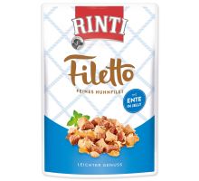 Kapsička RINTI Filetto kuře + kachna v želé 100 g