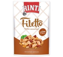 Kapsička RINTI Filetto kuře + jehně v želé 100 g