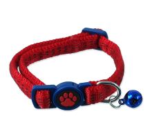 Obojek MAGIC CAT Nylon červený XS 1ks
