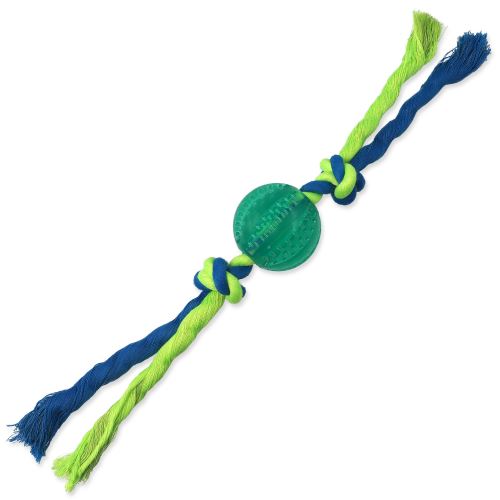DF DENTAL MINT míček s provazem zelený 5x22cm