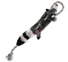Hračka DOG FANTASY Skinneeez s provazem mýval 57,5 cm 1ks