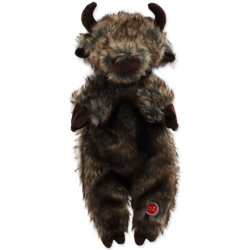 Hračka DOG FANTASY Skinneeez bizon plyšový 34 cm 1ks