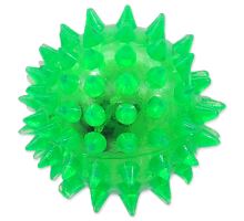 DOG FANTASY míček LED zelený 5 cm 1ks