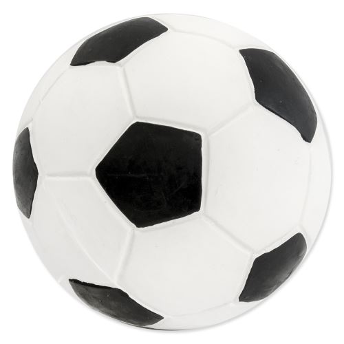 DOG FANTASY Latex fotbalový míč se zvukem 10 cm 1ks