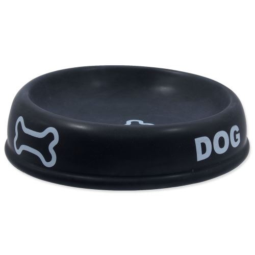 DOG FANTASY keramická miska černá 20 cm 300ml