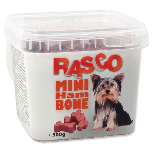 RASCO Dog mini kosti šunkové 580g