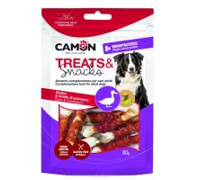 Kachní pamlsky snacks 8cm, 80g