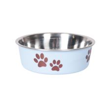 Karlie-Flamingo Miska nerezová s plastovým opláštěním modrá 12cm 300ml