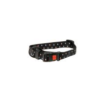 Karlie Obojek ASP Mix&amp;Match černý motiv Trojúhelník velikost S 30-45cm 15mm