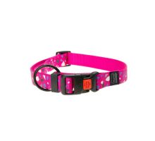 Karlie Obojek ASP Mix&amp;Match růžový motiv CHIP velikost L/XL 45-65cm 25mm