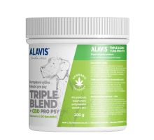 ALAVIS Triple blend + CBD pro psy 200g
